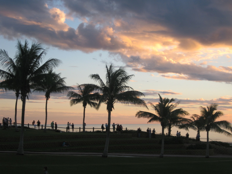 Broome sunset over Cable Beach