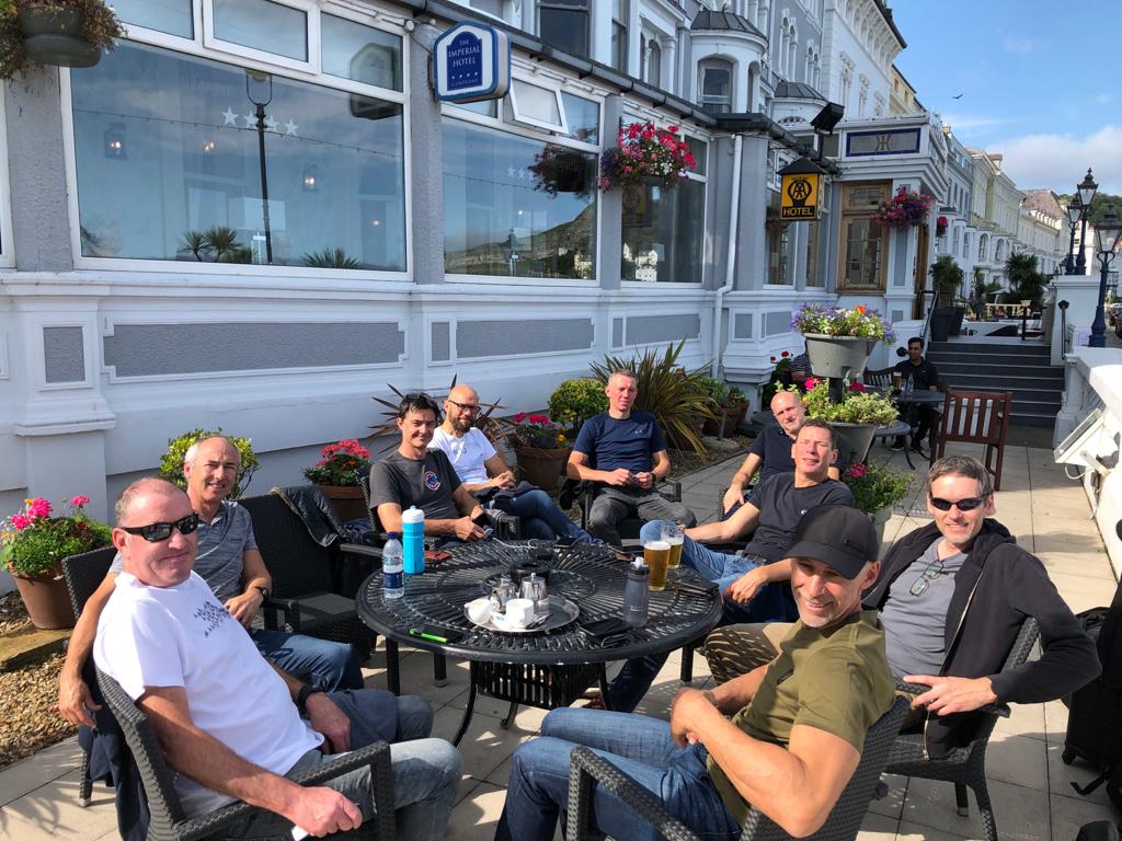 End of the line - at rest in Llandudno