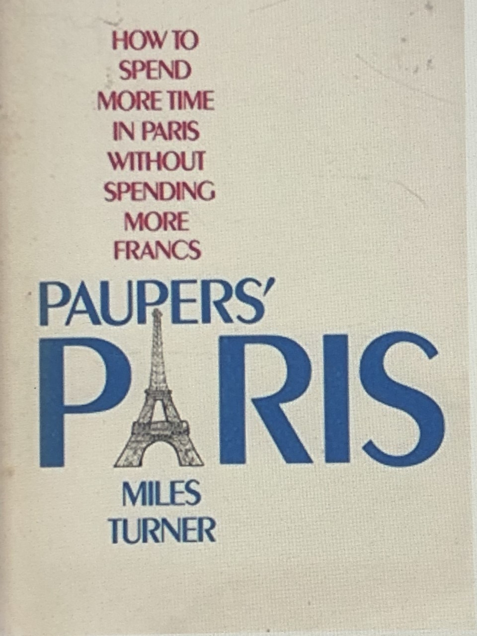First ever Paris book