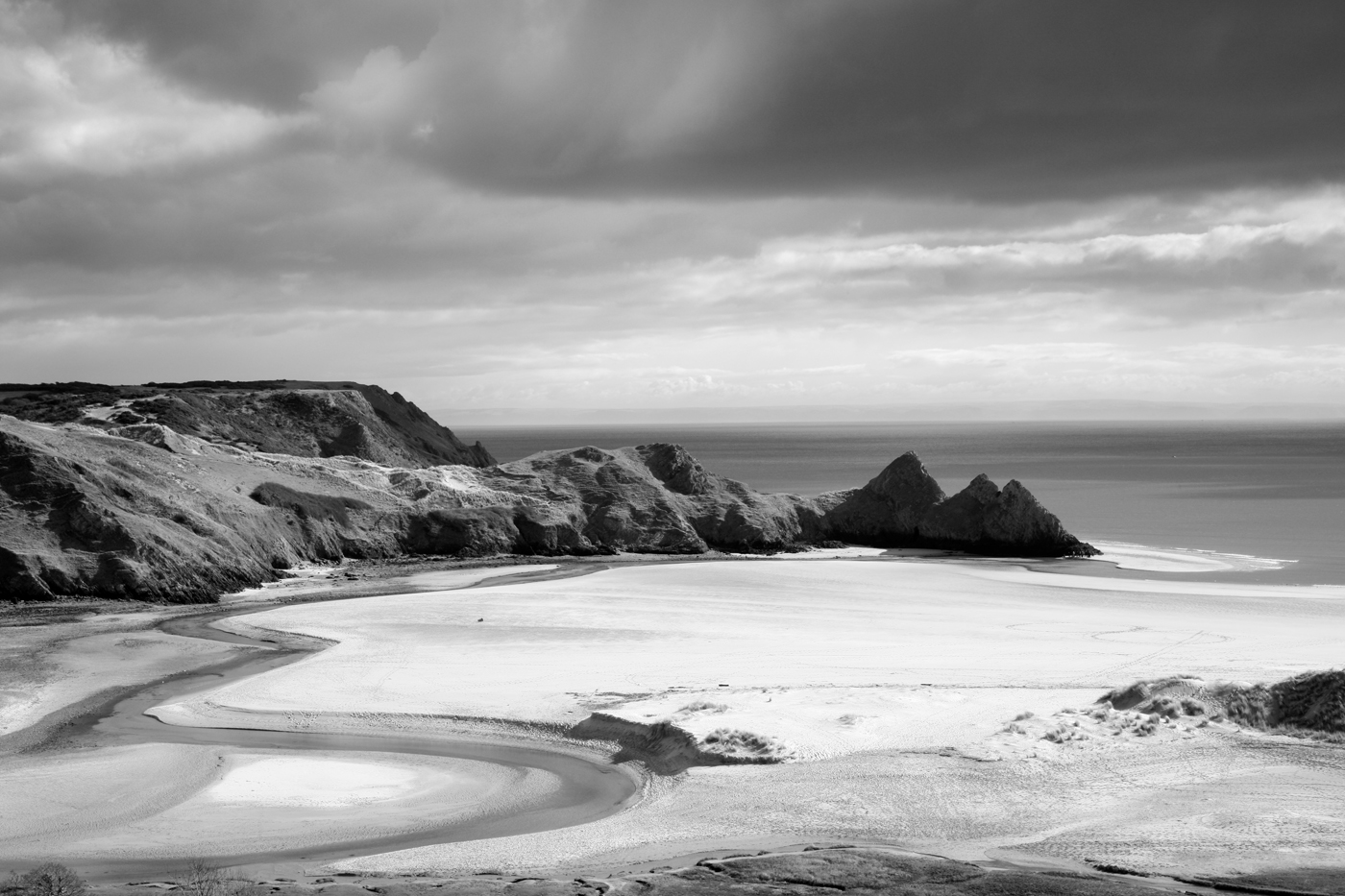 Three Cliffs Bay, Gower